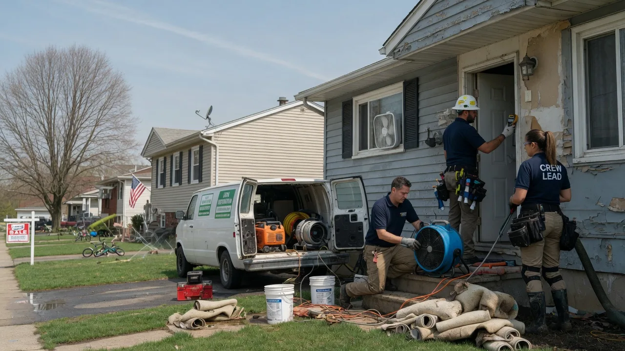 Flood Cleanup in Greenville, RI near me